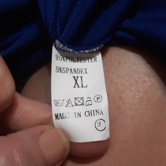 COPY - Navy blue short sleeve jumper - Picture 5 of 8